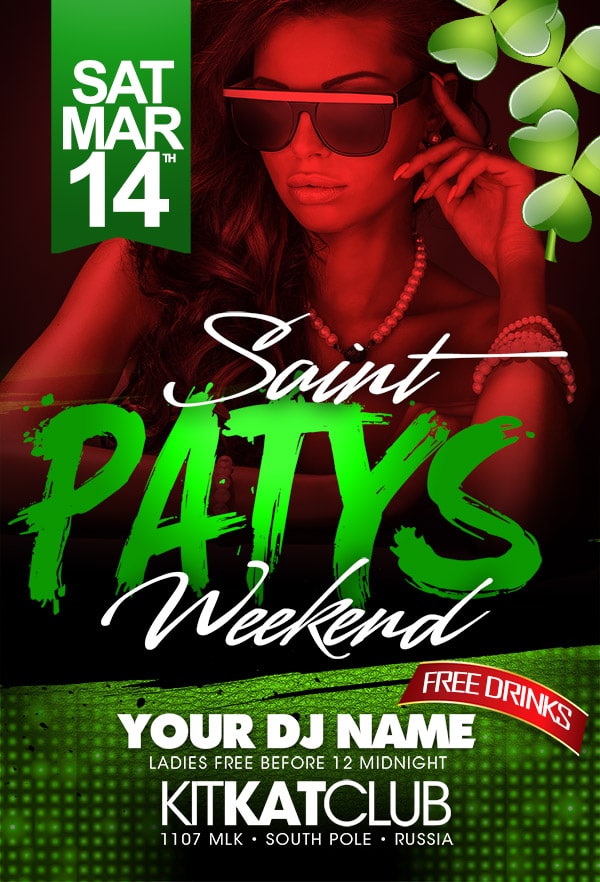 Saint Patys saint patys Seasonal flyers