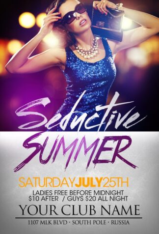 Seductive Summer seductive summer Seasonal flyers