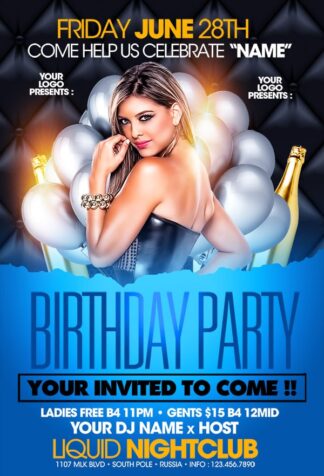 Sexy Birthday Party sexy birthday party Event flyers