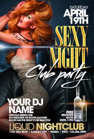 Sexy Club Party sexy club party Event flyers