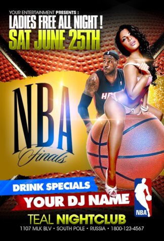 Sexy Nba Finals sexy nba finals Event flyers