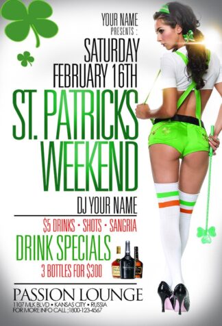 Sexy St Patricks sexy st patricks Seasonal flyers