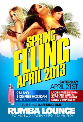 Spring Fling spring fling Seasonal flyers