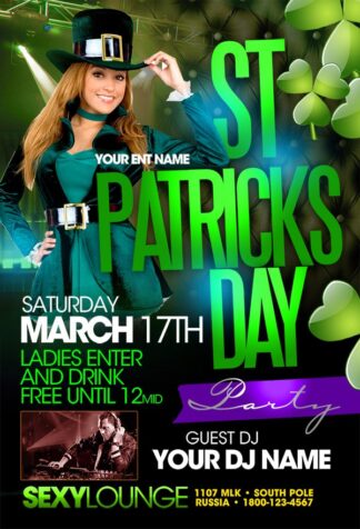 St Patricks Day st patricks day Seasonal flyers