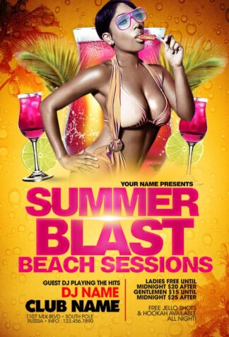 Summer Blast summer blast Seasonal flyers