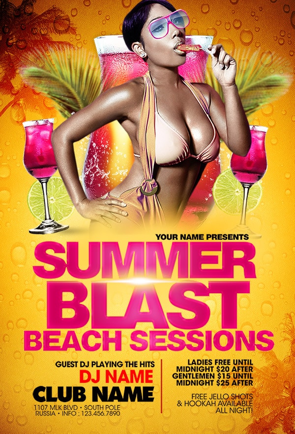 Summer Blast summer blast Seasonal flyers