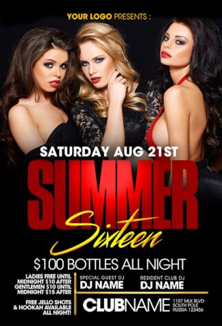Summer Sixteen summer sixteen Seasonal flyers