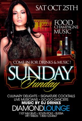 Sunday Funday sunday funday Event flyers