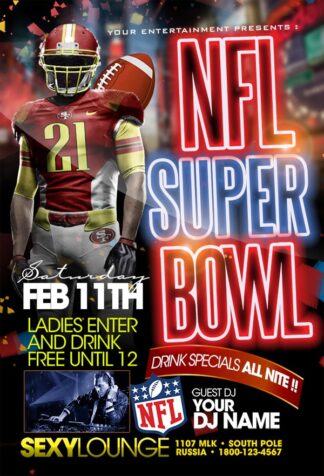 Super Bowl Final super bowl final Event flyers