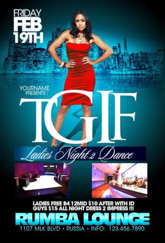 Tgif tgif Event flyers
