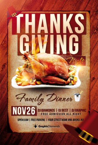 Thanksgiving thanksgiving Seasonal flyers