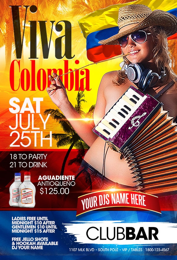 Viva Colombia viva colombia Community flyers