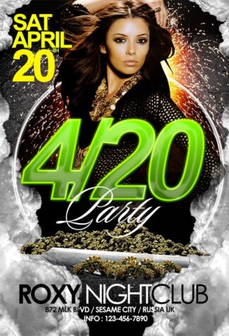 Weed Party weed party Event flyers