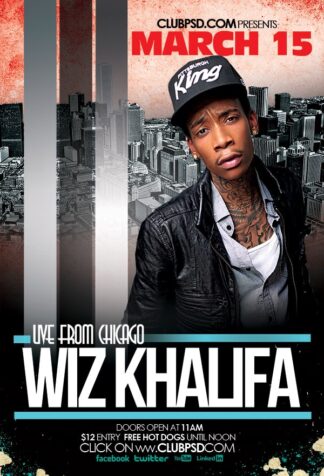 Wiz Kalifa Flayer wiz kalifa flayer Music flyers