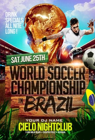 World Cup world cup Event flyers