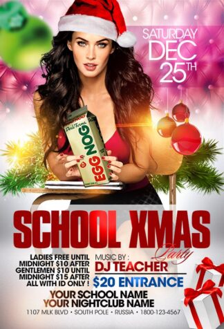 Christmas School christmas school Seasonal flyers