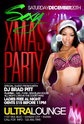 Christmas Santa Party christmas santa party Seasonal flyers