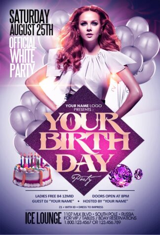 Your Birthday Party your birthday party Event flyers
