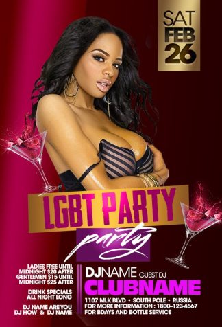 Lgbt Party lgbt party Event flyers
