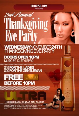 Thanksgiving Absolute Ciroc