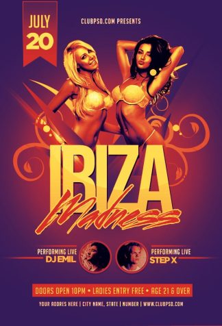 Ibiza Madness ibiza madness Seasonal flyers