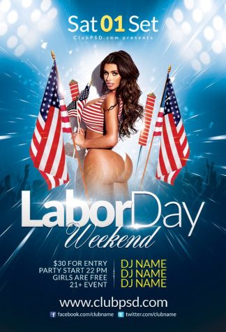 Sexy Labor Day sexy labor day Seasonal flyers