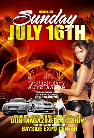 Car Show car show Event flyers