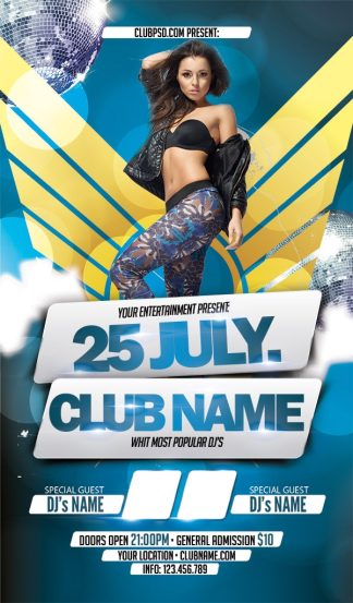 Disco Party disco party Music flyers