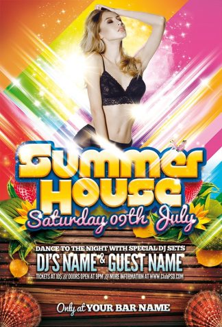 Summer Hot summer hot Seasonal flyers