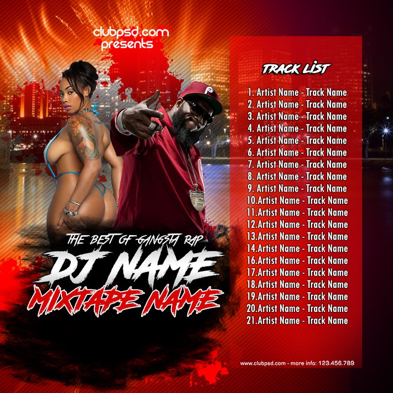 Track List track list Mixtape & CD Covers