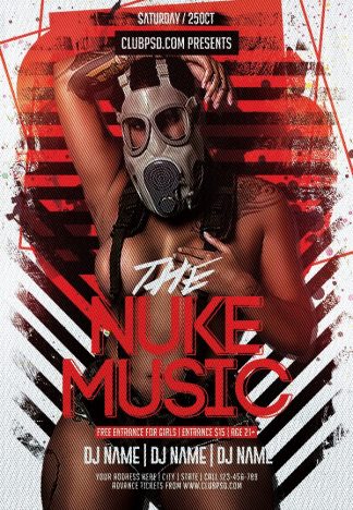 The Nuke Music the nuke music Music flyers