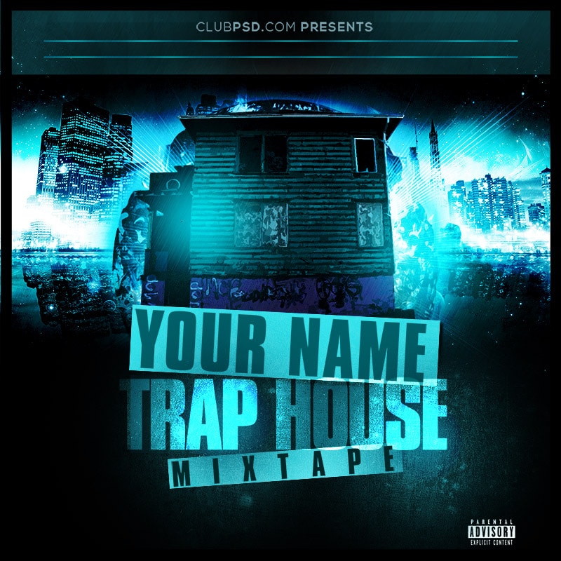 Trap House trap house Mixtape & CD Covers