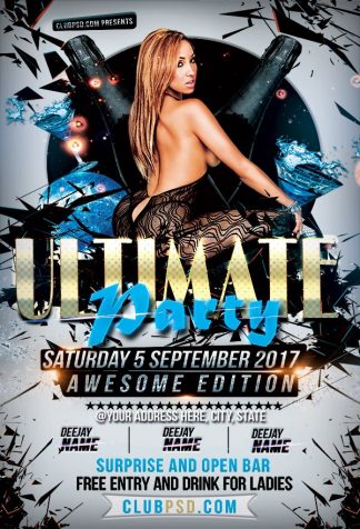 Ultimate Big Booty ultimate big booty Event flyers