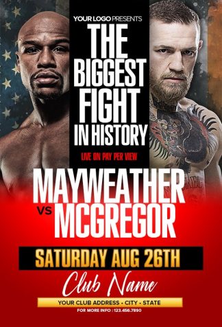 Boxing Club boxing club Event flyers