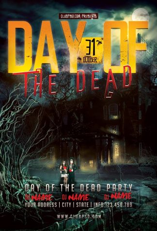 Dead Party dead party Seasonal flyers