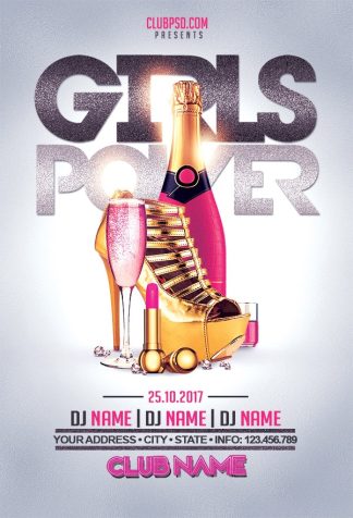 Girls Power girls power Event flyers