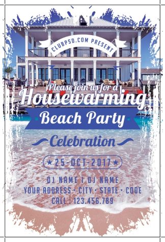 House Warming Party house warming party Music flyers