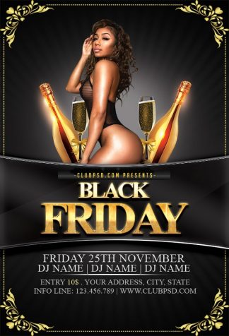 Hot Black Friday hot black friday Seasonal flyers