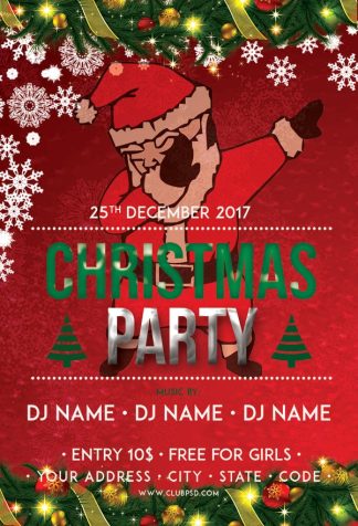 Christmas Santa Party christmas santa party Seasonal flyers