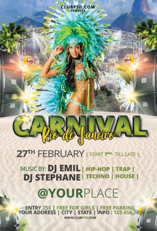 Brazilian Nights brazilian nights Community flyers