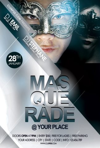 Your Masquerade your masquerade Event flyers
