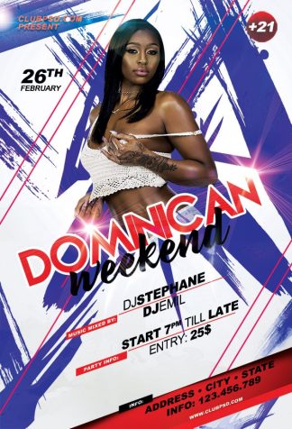Dominican Black Party dominican black party Community flyers