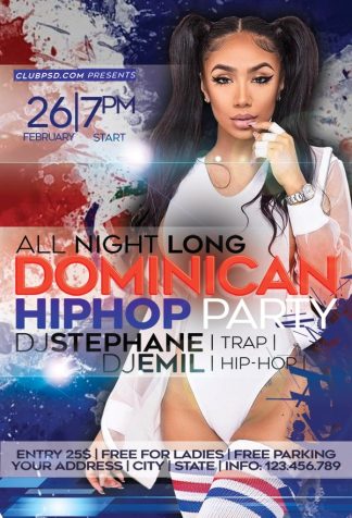 Dominican Party Night dominican party night Community flyers