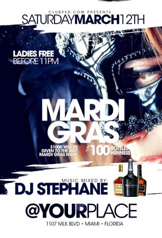 Mardi Gras Night mardi gras night Seasonal flyers