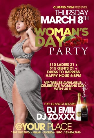 Woman Day woman day Event flyers