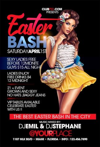 Easter Sexy Bash easter sexy bash Seasonal flyers