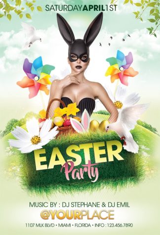 Easter Spring Party easter spring party Seasonal flyers