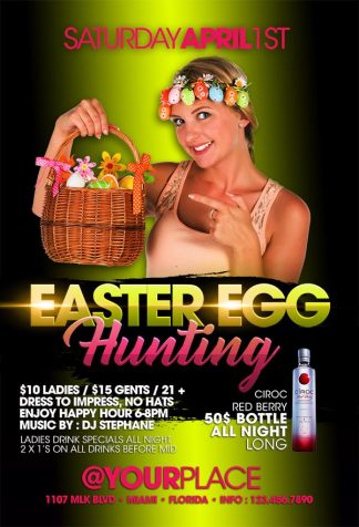 Egg Hunting egg hunting Seasonal flyers