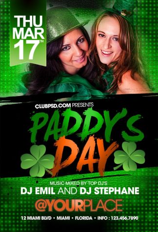 Irish Day Party irish day party Seasonal flyers