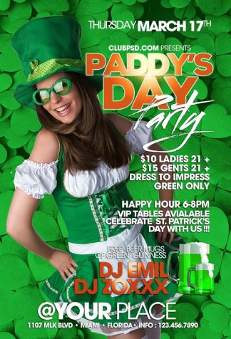 Paddys Day paddys day Seasonal flyers